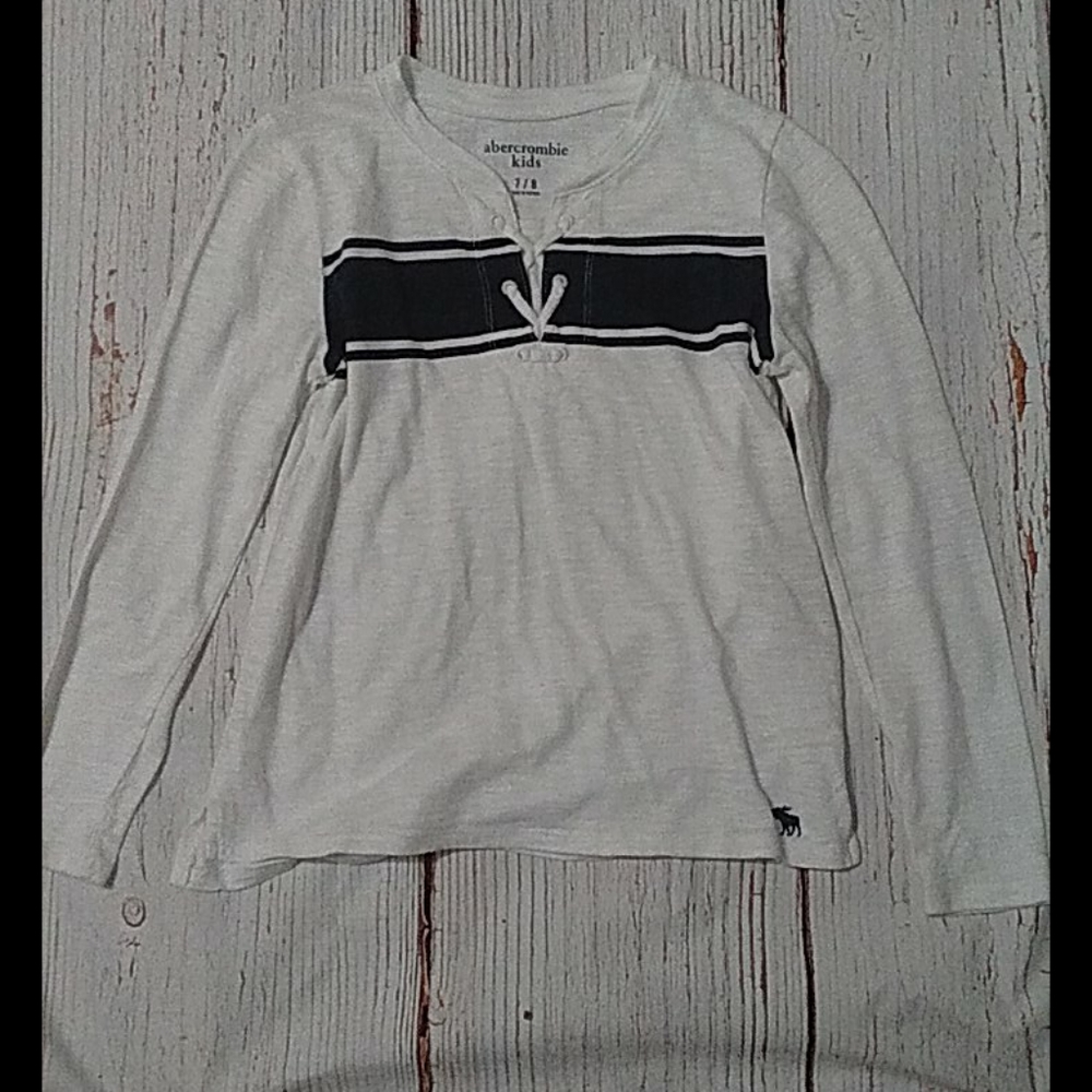 Abercrombie kids 7/8 Nautical long-sleeved T